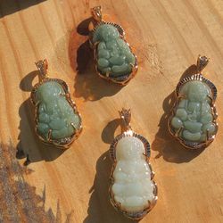 🌟💚 Solid Green Jadeite Jade Pendant