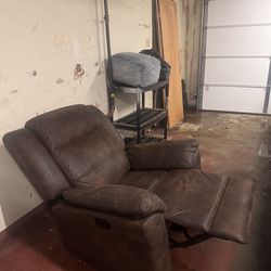 Brown Recliner