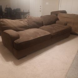 $175   Cozy Plush Super Soft Large Sofa