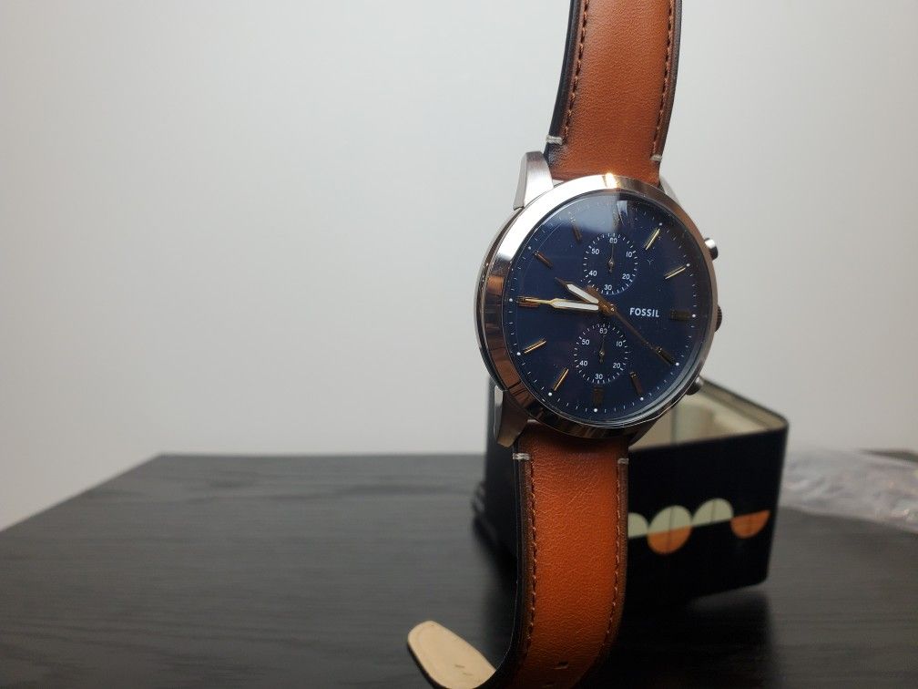New Fossil Townsman 44mm Chronograph Watch FS5279