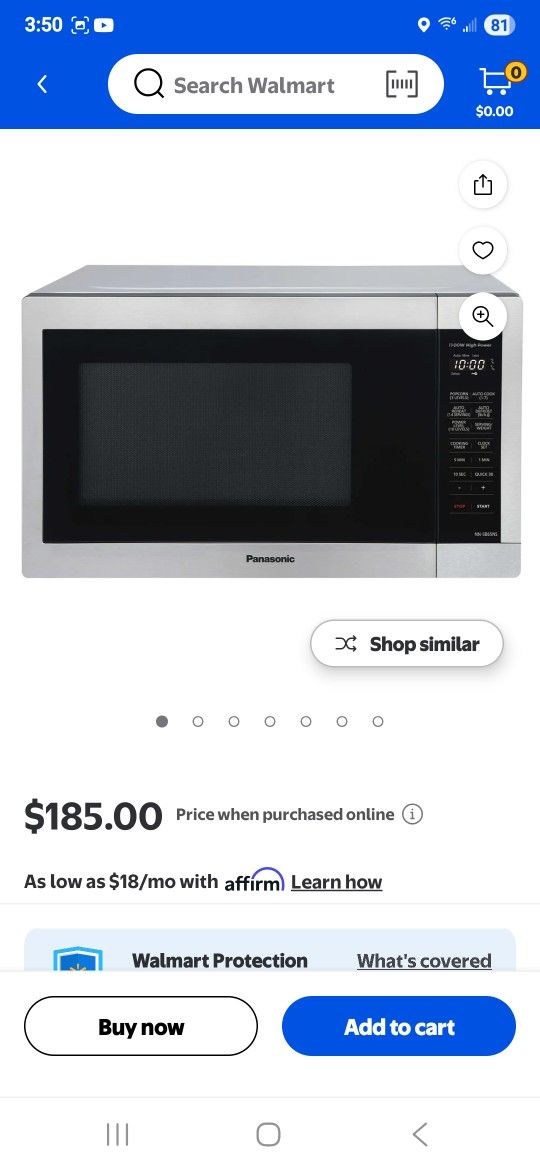 Panasonic MICROWAVES