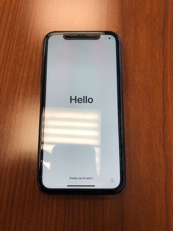 IPhone X 256gb. Previous labeled xr