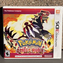Pokemon Omega Ruby (Nintendo 3DS, 2014)