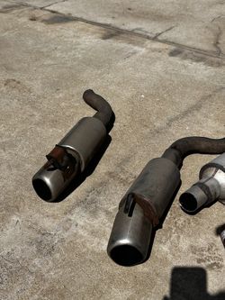 Exhaust Tips And Resonator