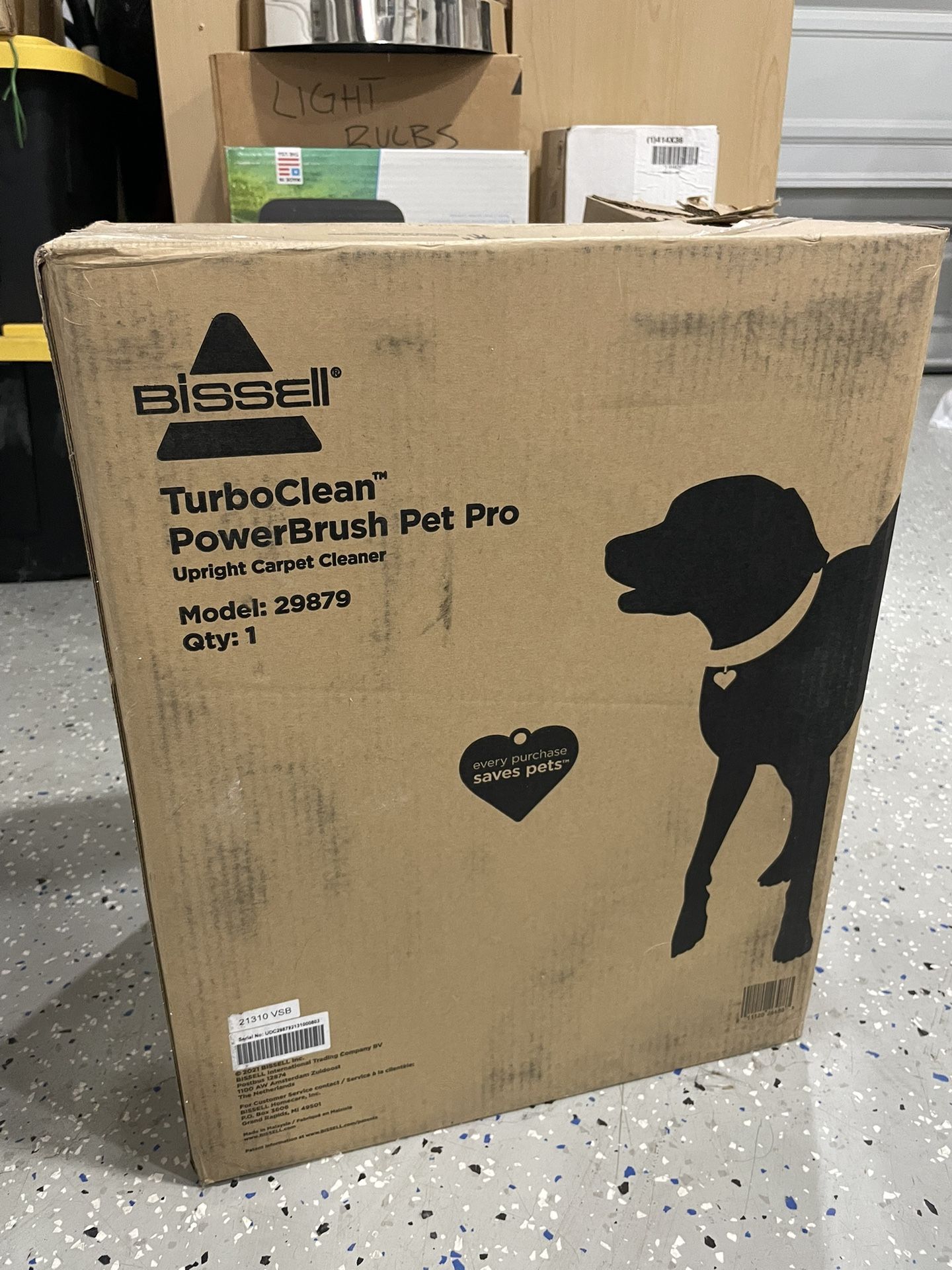TurboClean™ POWERBRUSH LIGHTWEIGHT PET CARPET CLEANER