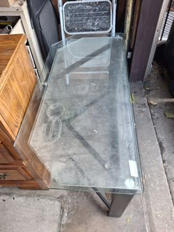 Glass Home Decor Table