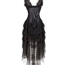 Black gothic dress (Costume)