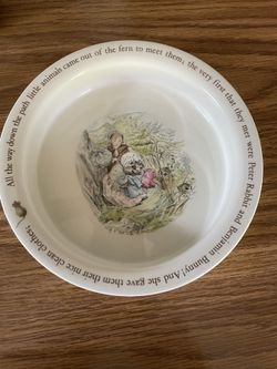 Beatrix Potter  Wedgwood  Bowl