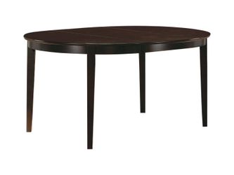 Gabriel Cappuccino Oval Dining Table