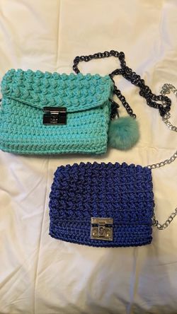2 handmade bags