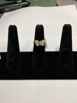 14k Yellow Gold Butterfly Ring