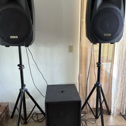 Dj Power Speakers 
