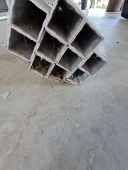 10) 10' Long Aluminum Square Tubing
