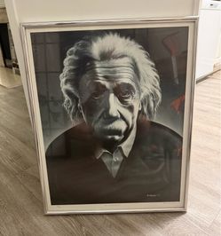 Ben Wilcox  E= Einstein Lithograph AP Artist Proof  23x 28” Signed