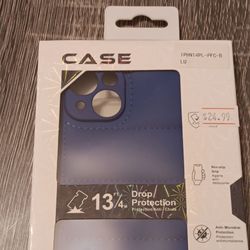 Iphone 14 protective case blue