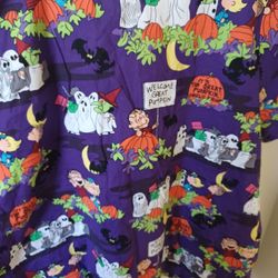 Scrub Top PEANUTS HALLOWEEN 
