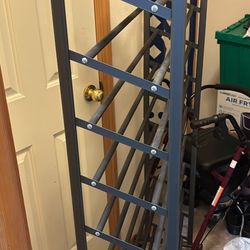 Big Strong Wheeled Shoe Rack