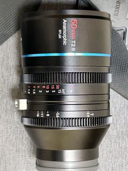 Sirui 50mm Anamorphic x 1.33 for Sony E