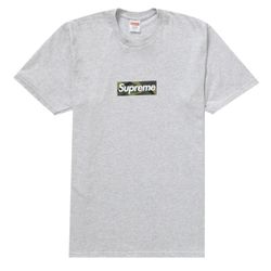 Supreme Box Logo Ash Grey Camo Size Large Brand New