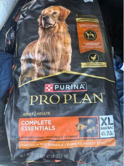 Dog food pro plan 50 lbs for 50