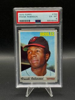 1970 Topps #700 Frank Robinson PSA EX-MT 6