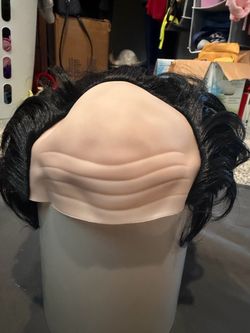 Men balding wig costume