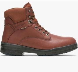 Wolverine DuraShocks Brown Leather Work Boot