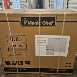 Magic Chef 8.7 Cu.ft Freezer New Never Opened 