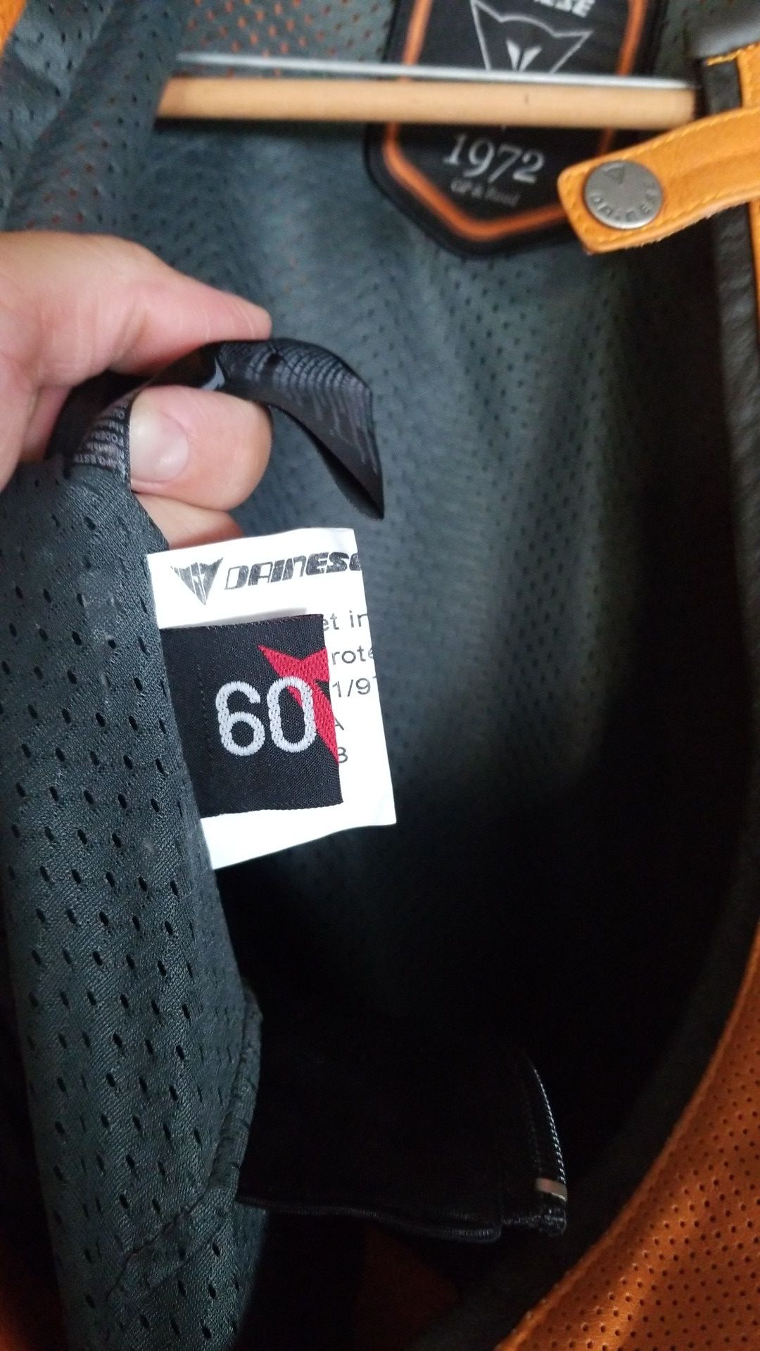Dainese 72 jacket size 60