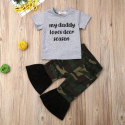 Daddy Loves Deer Season Boutique Outfit