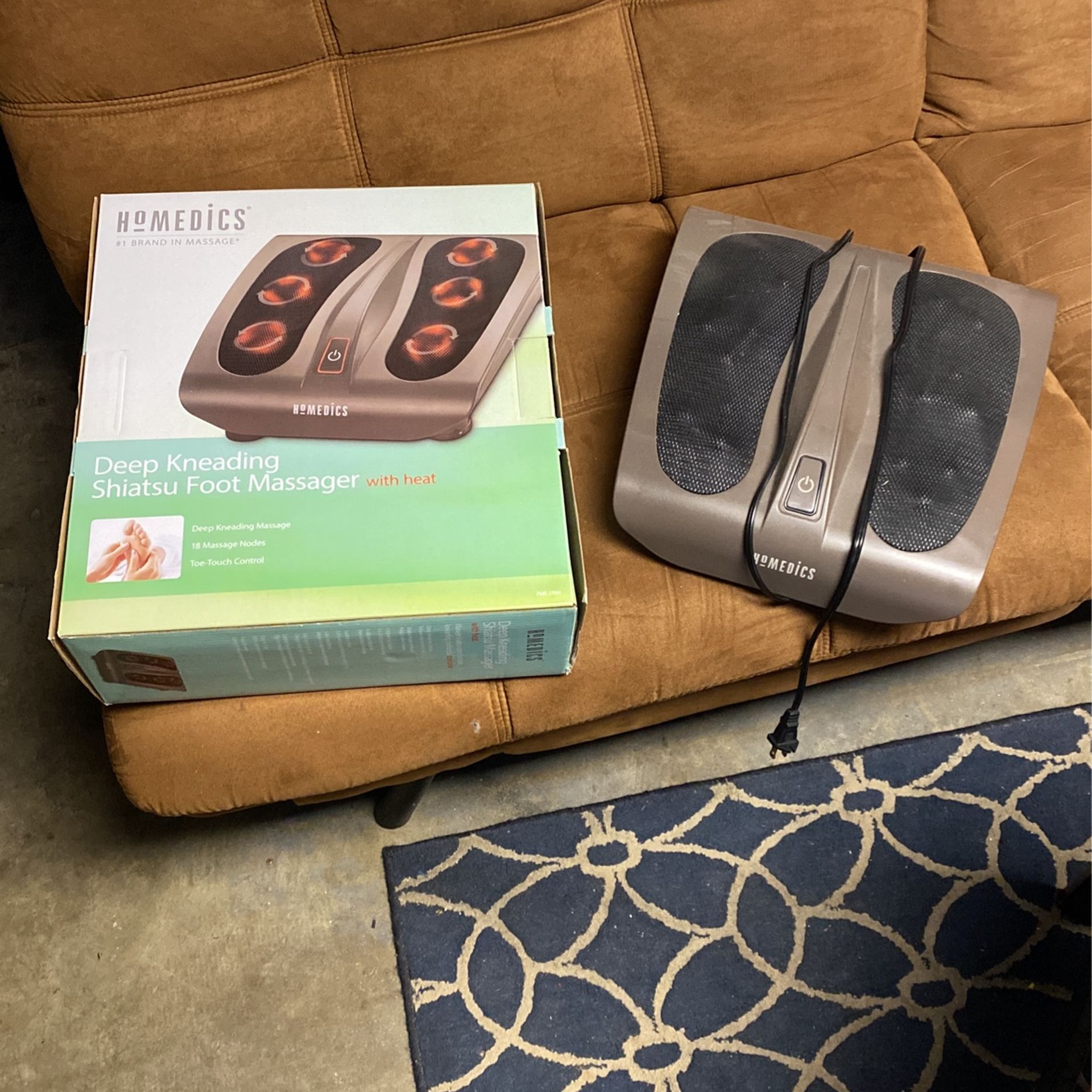 Homedics Deep Kneading Foot Massage wgA