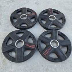 60 lbs Olympic Weight Plates Exercise Equipment for Home Gym 