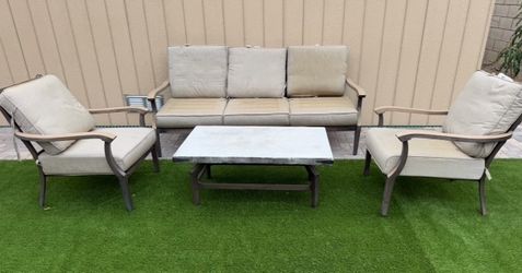Patio table set