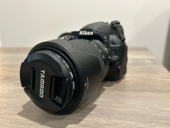 Nikon D3100 DSLR + Tamron 18-200mm VC Zoom Lens + 2 Batteries + Memory Card