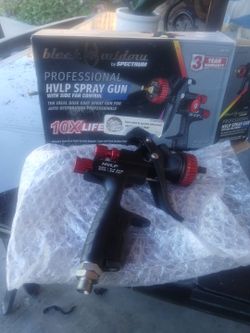 Professional HVLP spray gun Black Widow