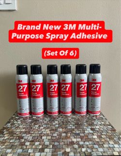 3M Multi-Purpose Spray Adhesive (Set of 6)