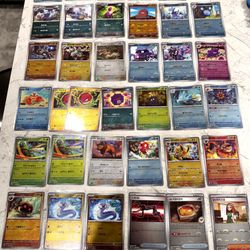 Pokemon 151 Korean Pokeball Reverse Lot of 37 Cards