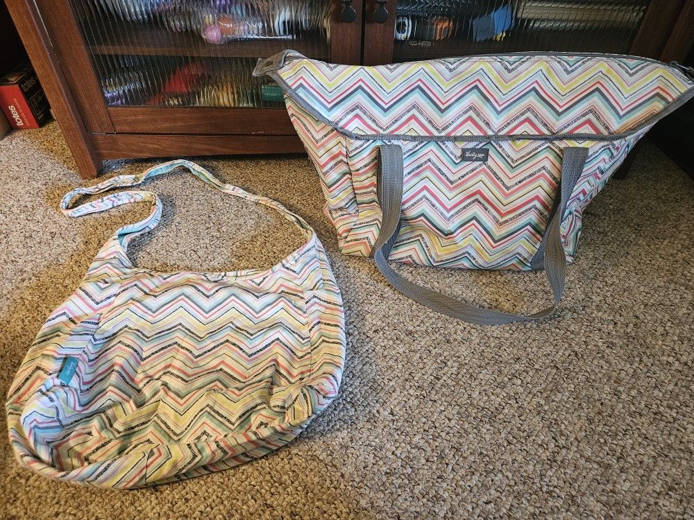 Thirty One Party Punch Crossbody And Insulated Bags