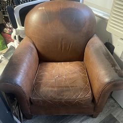 Vintage leather chair