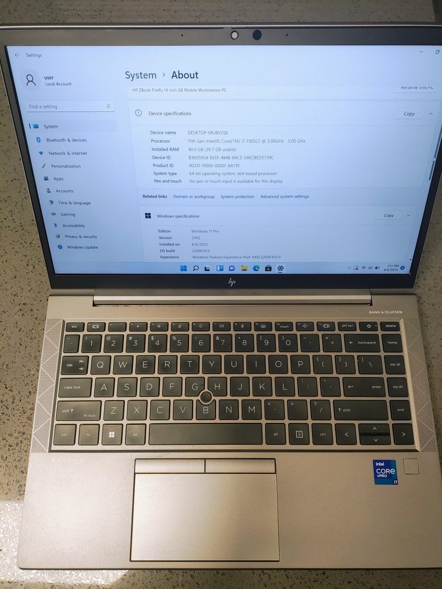 HP ZBook Firefly 14 Inch G8