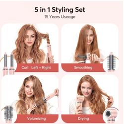 5 in 1 High Speed Hair Styler Set ( Brand New, Never Used ) For $40