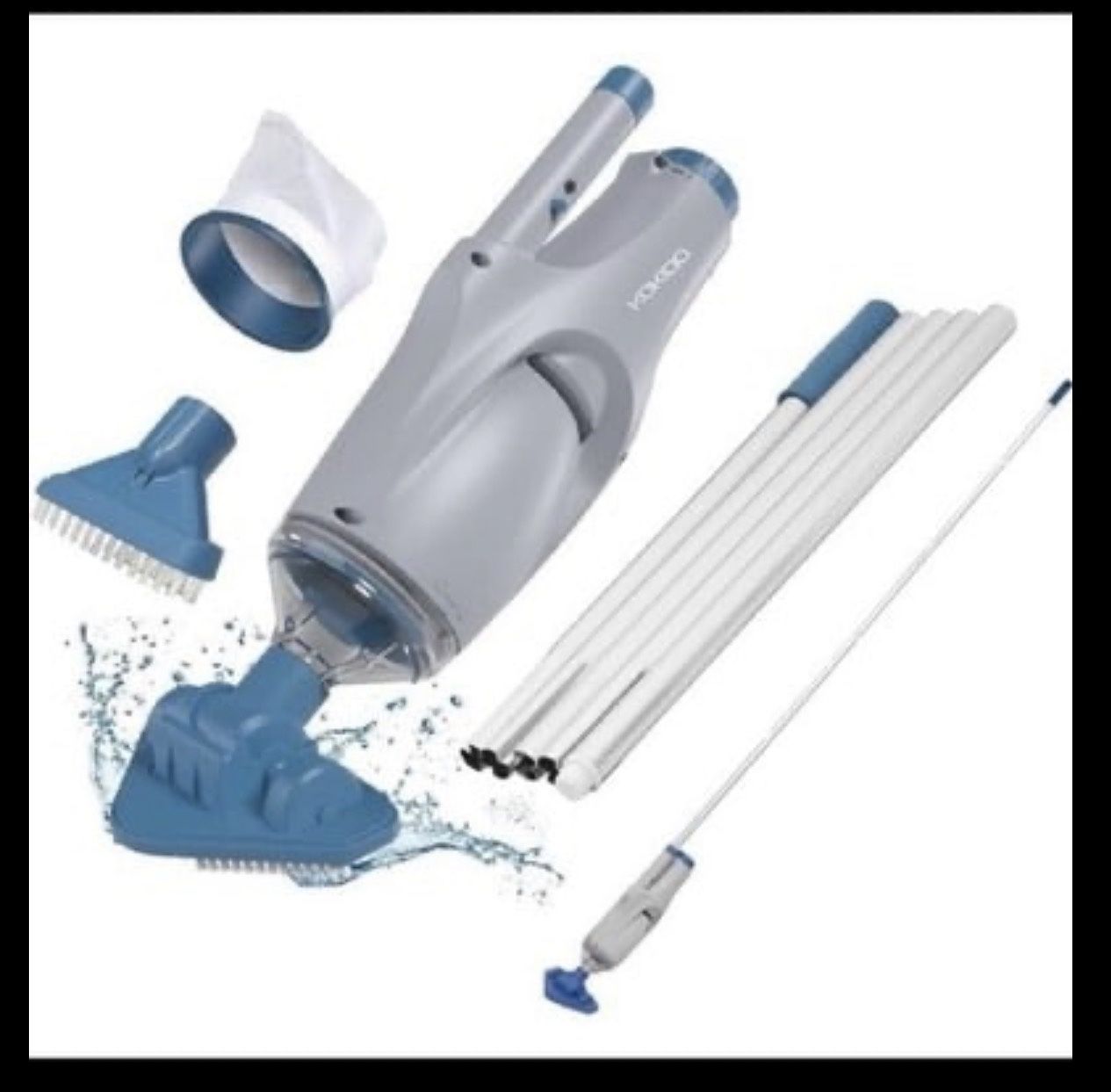 KOKIDO Rechargeable Handheld Hot Tub Spa Pool Vacuum