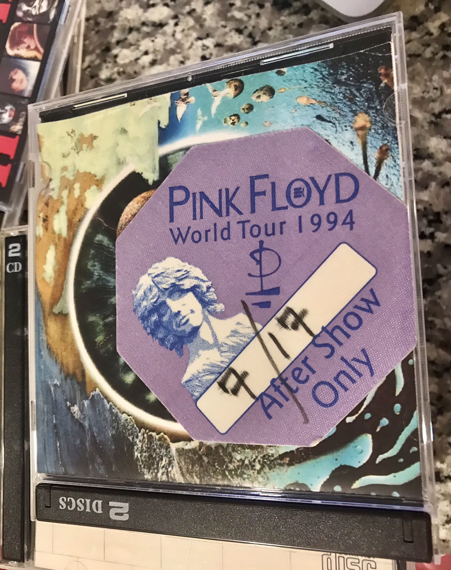 Pink Floyd 15 great condition CDs, a backstage pass, and rare CG the final cut a two disc set