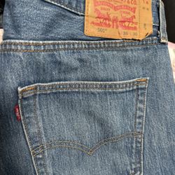 Mens Real Levi Jeans 