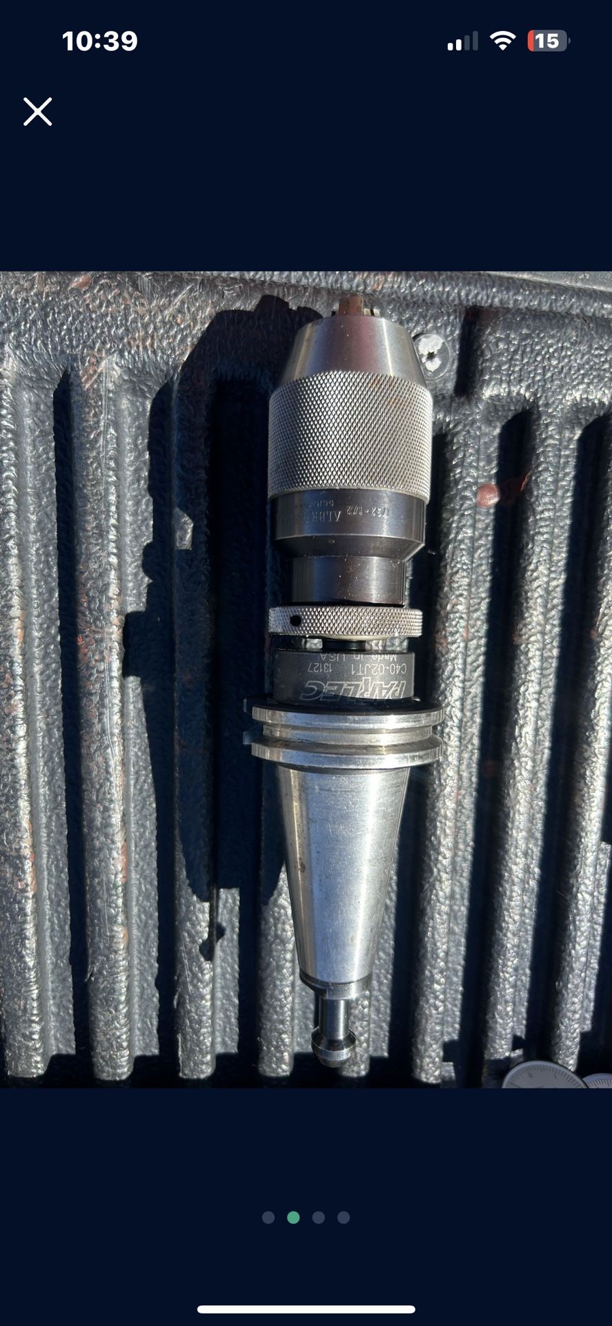 Albrecht Keyless Drill Chucks Cat 40 Cnc Machine