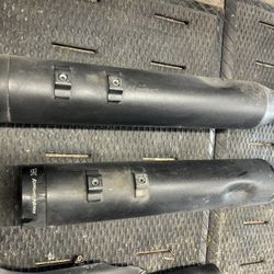  Harley-Davidson 4.5” Chrome Works Slip-Ons – Like New 