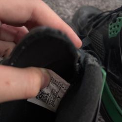Green Jordan’s size eight