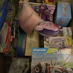 Box Full Of New Toys! Miraculous, PLAYMOBIL, Lite bright And More 
