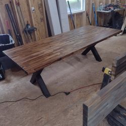 Custom Made Tables And Benches Made To Order 