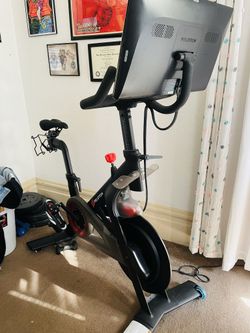 Peloton Bike with shoes